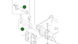 Палец 22J-70-16630 Komatsu