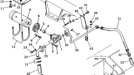 Кронштейн 567-40-44172 Komatsu