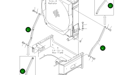 Кронштейн 426-03-21111 Komatsu