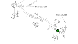 Кронштейн 22U-62-12510 Komatsu