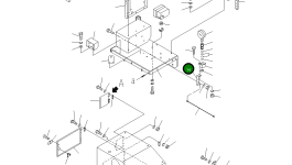 Кронштейн MH355-4454400 Komatsu