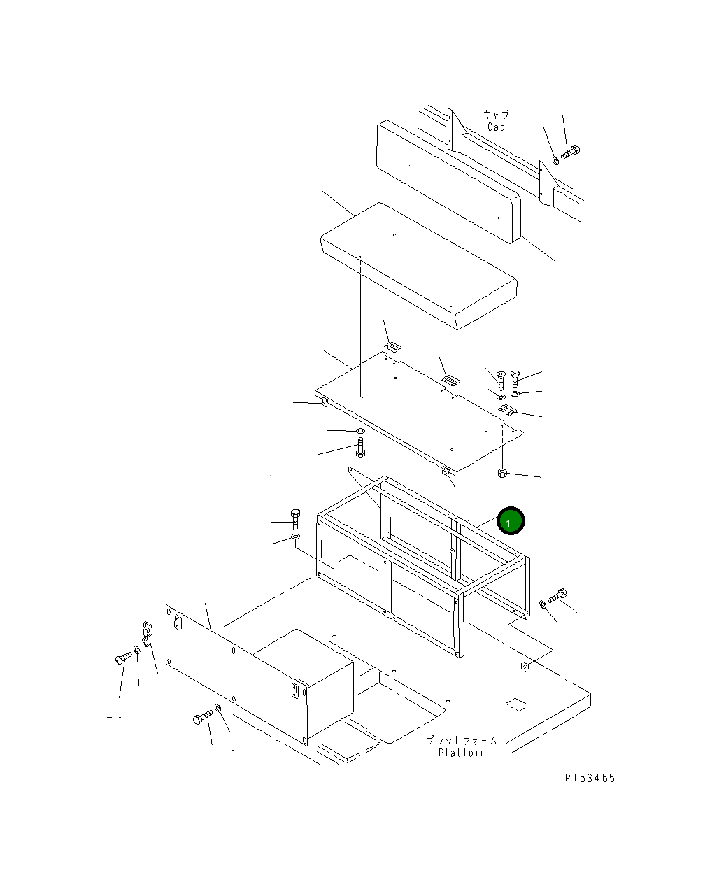 Кронштейн 263-95-31270 Komatsu