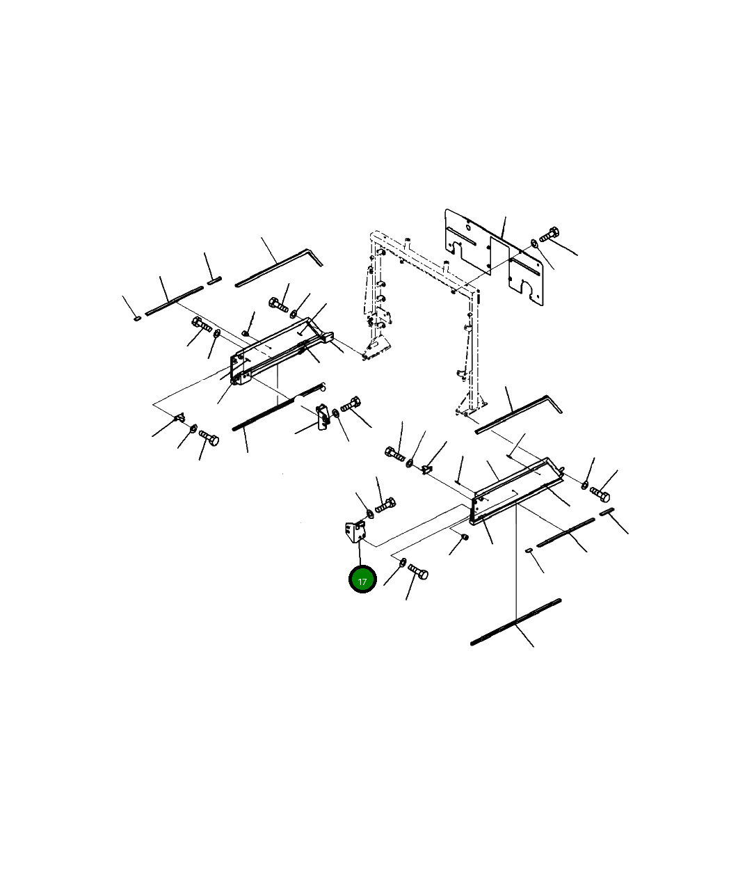 Кронштейн 423-54-57410 Komatsu
