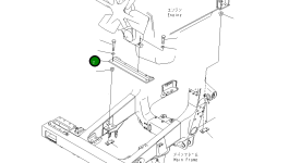 Кронштейн 569-01-88160 Komatsu