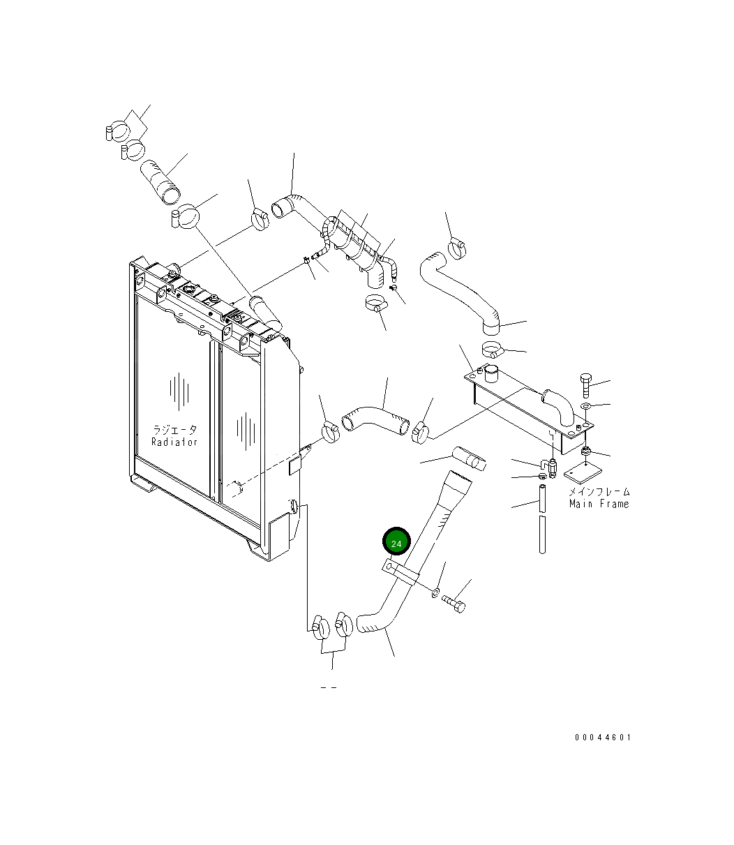 Клипса 14X-01-35650 Komatsu