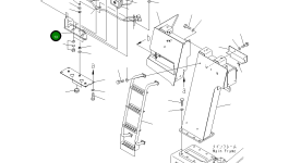 Кронштейн 569-54-88861 Komatsu