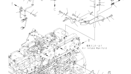 Кронштейн 6262-81-8231 Komatsu