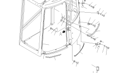 Кронштейн 22B-54-14360 Komatsu