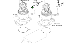 Кронштейн 21M-26-11122 Komatsu