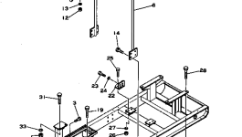 Основное основание 6996-11-1120 Komatsu