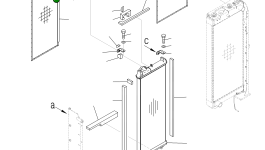 Лист 2A7-03-12451 Komatsu