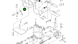 Кронштейн 23D-54-32560 Komatsu