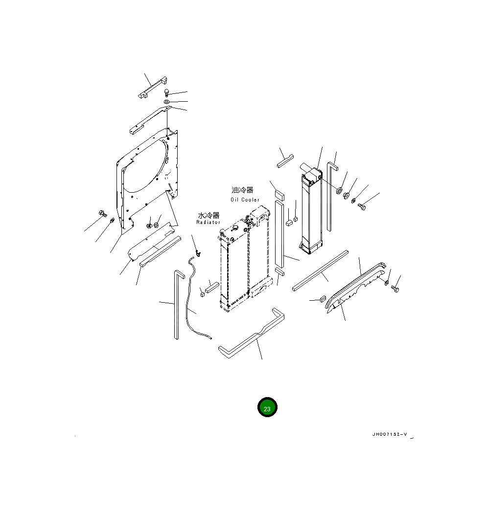 Лист 20Y-03-41391 Komatsu
