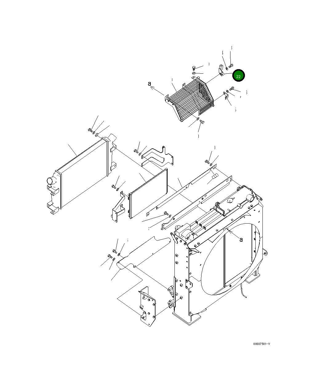 Кронштейн 207-03-75610 Komatsu