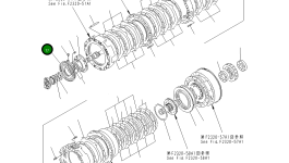 Клетка 15A-15-11210 Komatsu