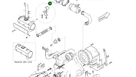 Лента очистителя воздуха 4204-9405 Komatsu
