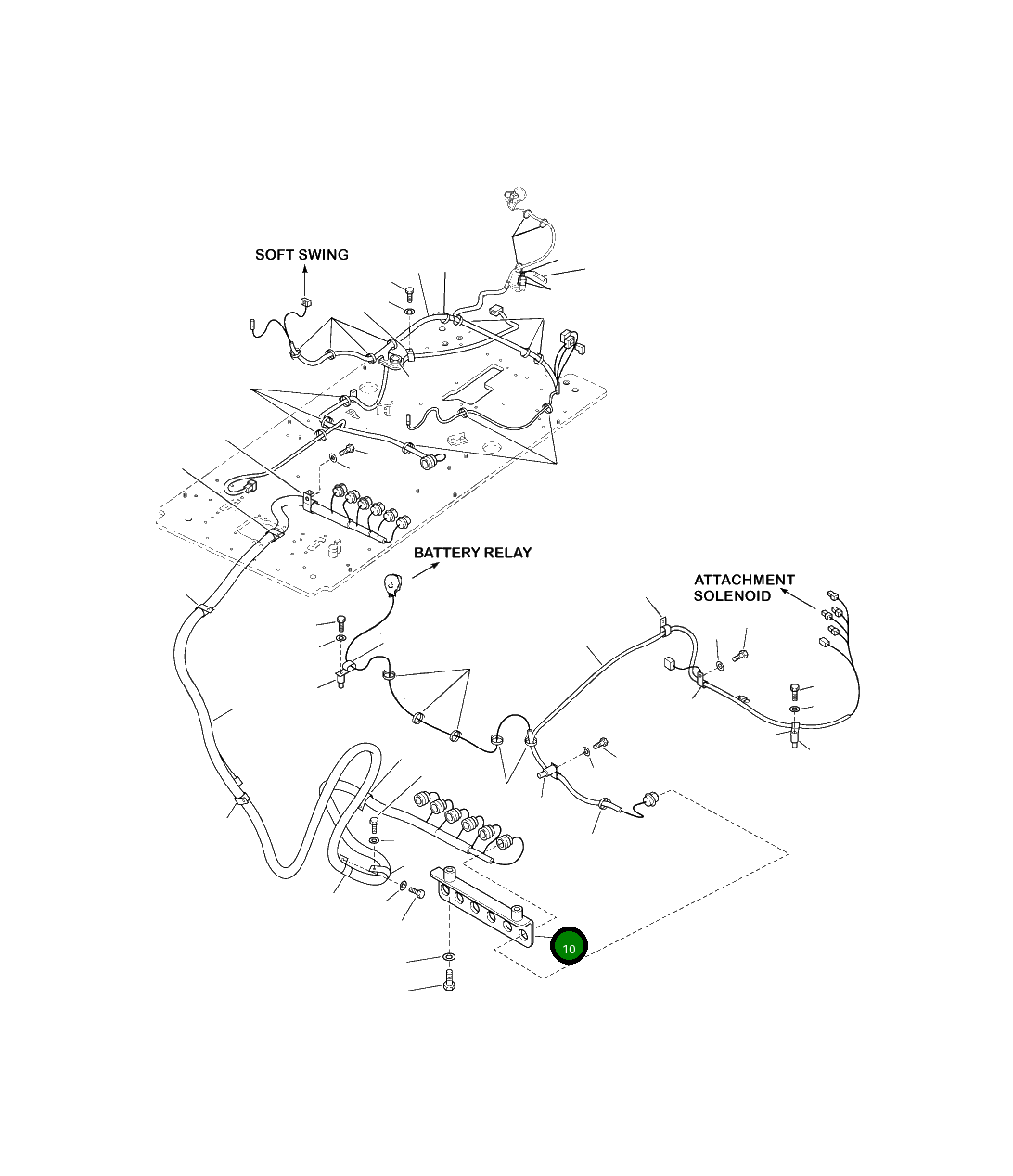 Кронштейн 20Y-06-48350 Komatsu