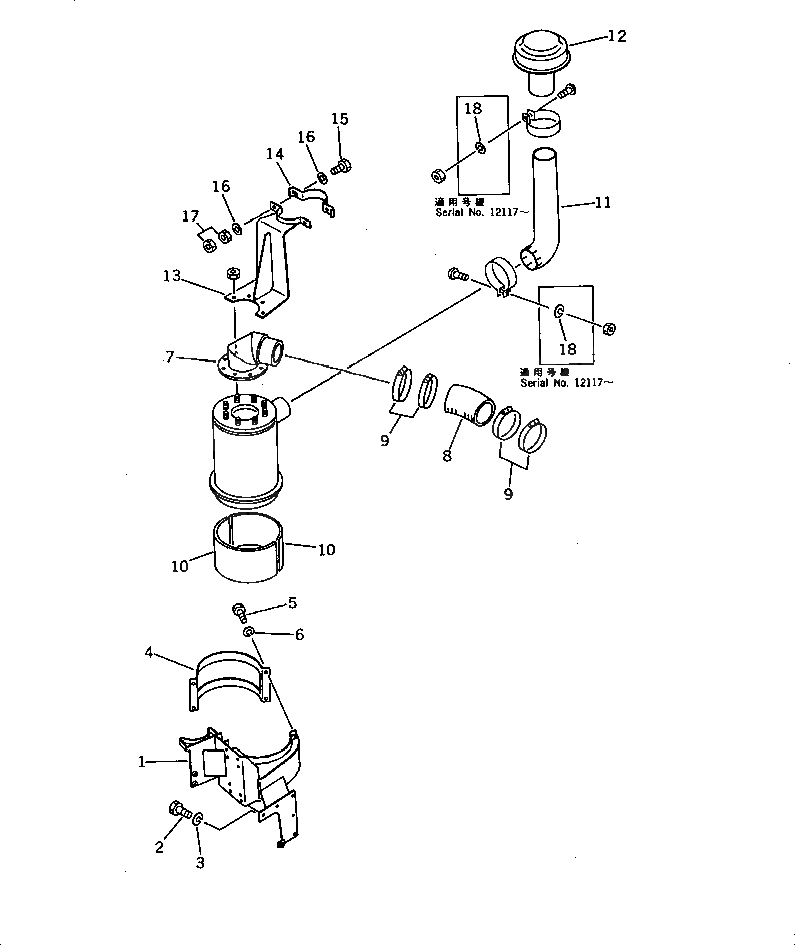 Клипса 234-904-1130 Komatsu