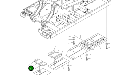 Лист 209-53-13840 Komatsu