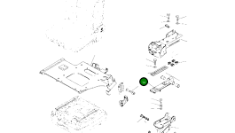 Кронштейн 425-S33-5921 Komatsu