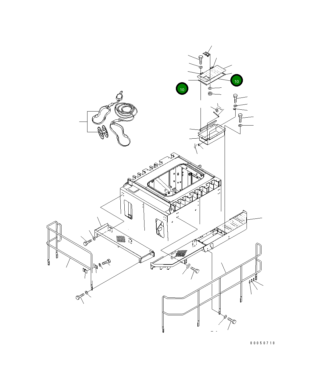 Лист 21T-54-34381 Komatsu