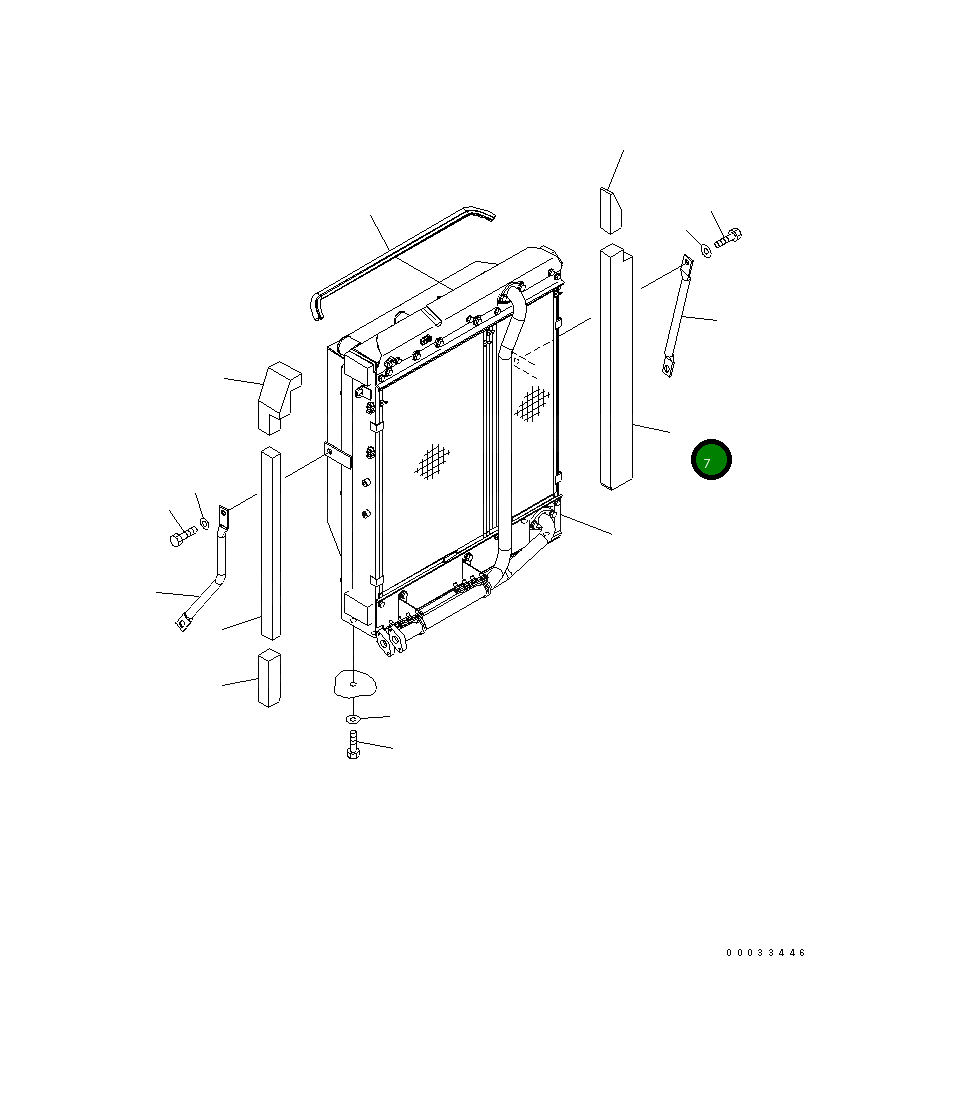 Лист 20J-03-12591 Komatsu
