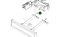 Палец 22F-71-21120 Komatsu