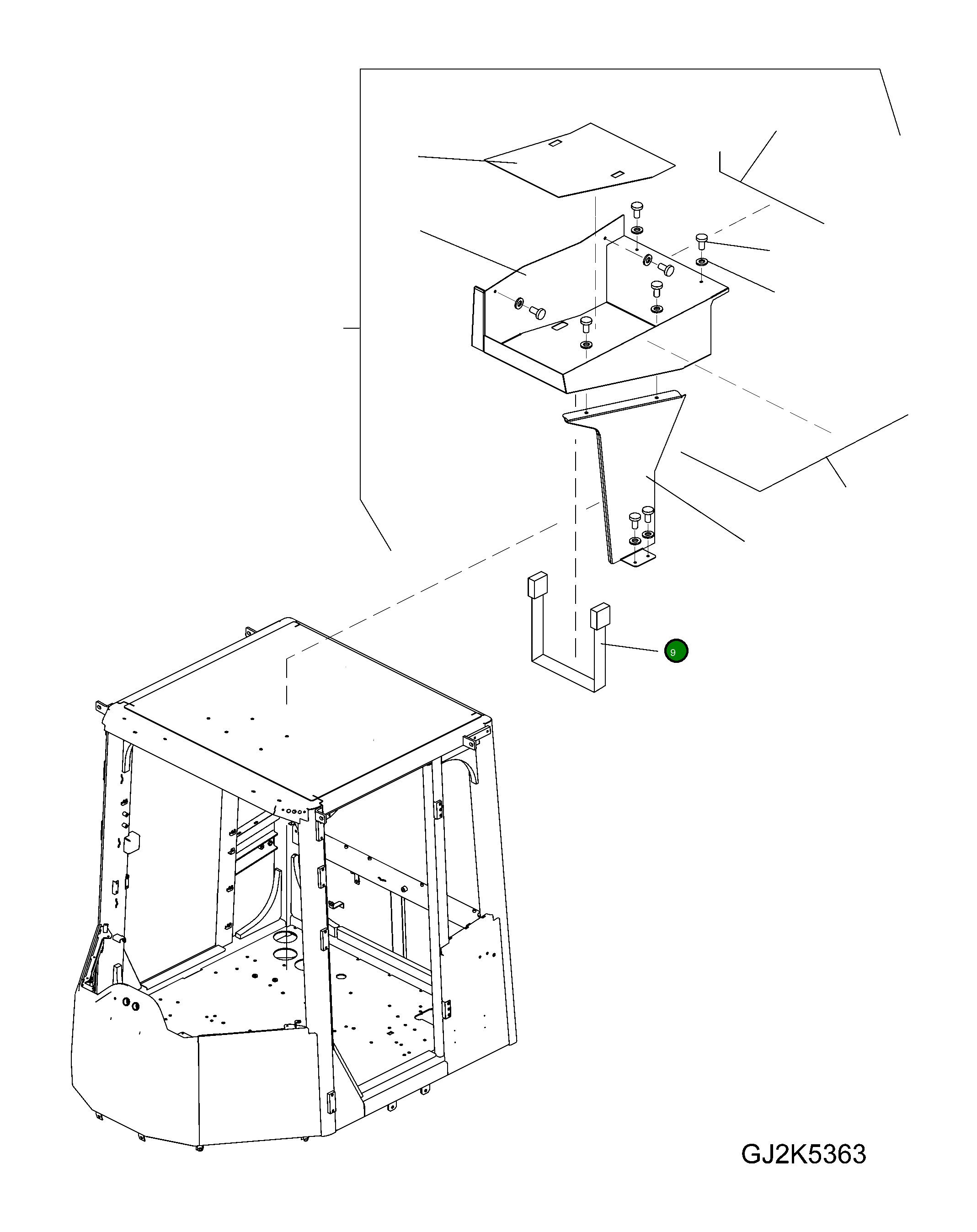 Лента 423-56-H0R20 Komatsu