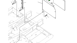 Лист 20Y5461760 Komatsu