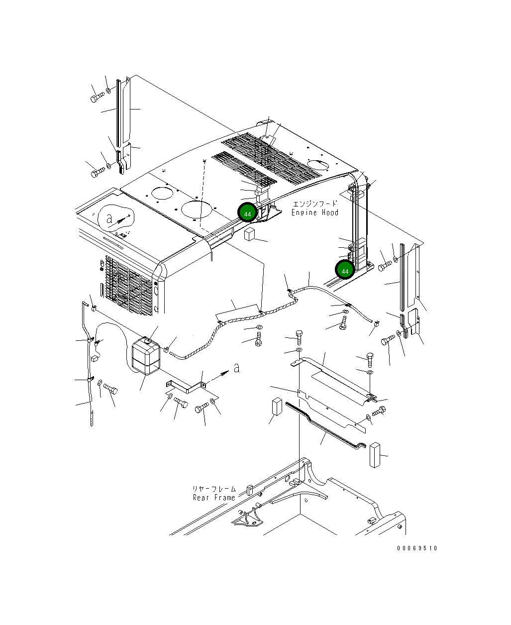 Лист 419-54-32180 Komatsu
