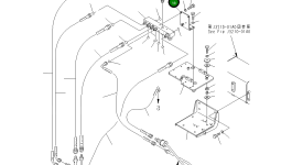 Кронштейн 569-43-83540 Komatsu