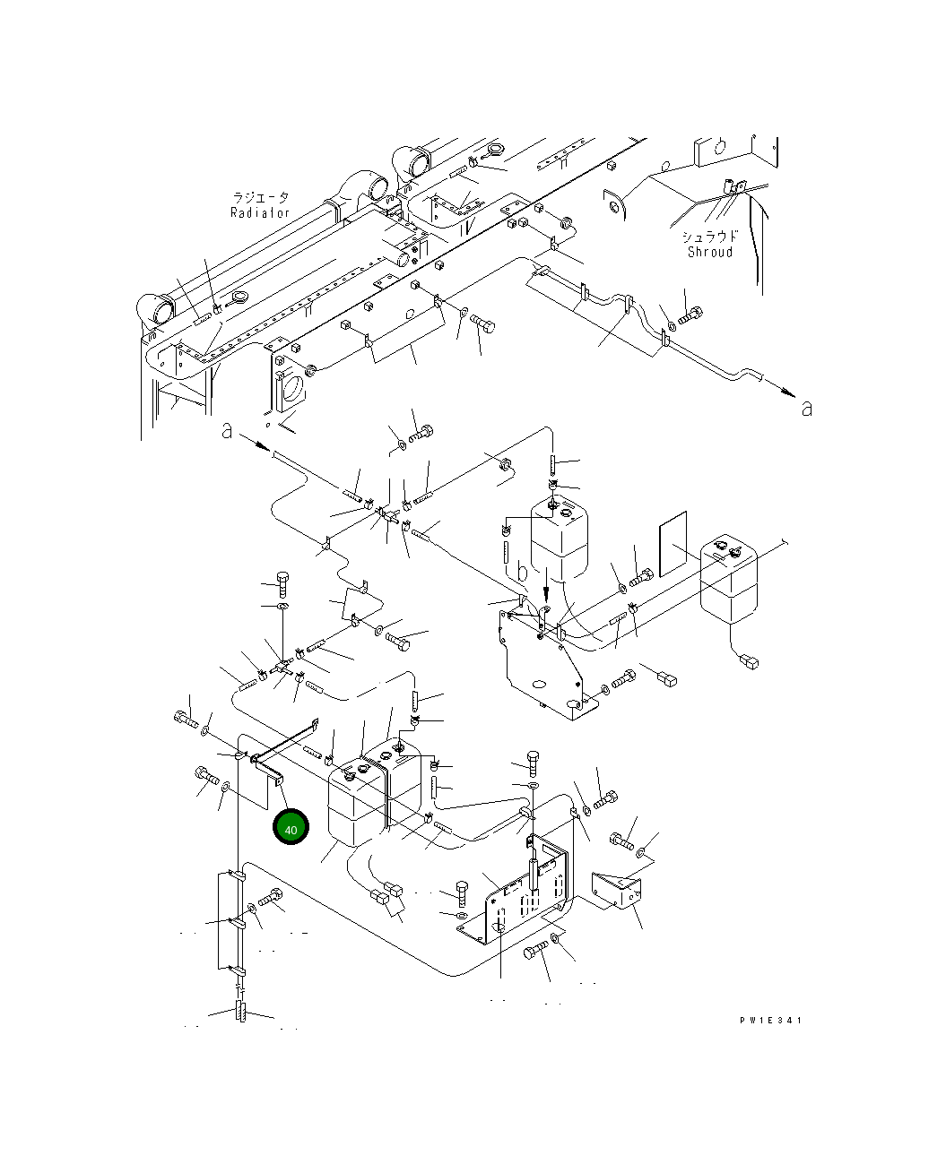 Лента 21T-03-67253 Komatsu