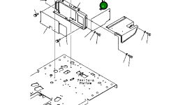 Кронштейн 23B-54-B1350 Komatsu