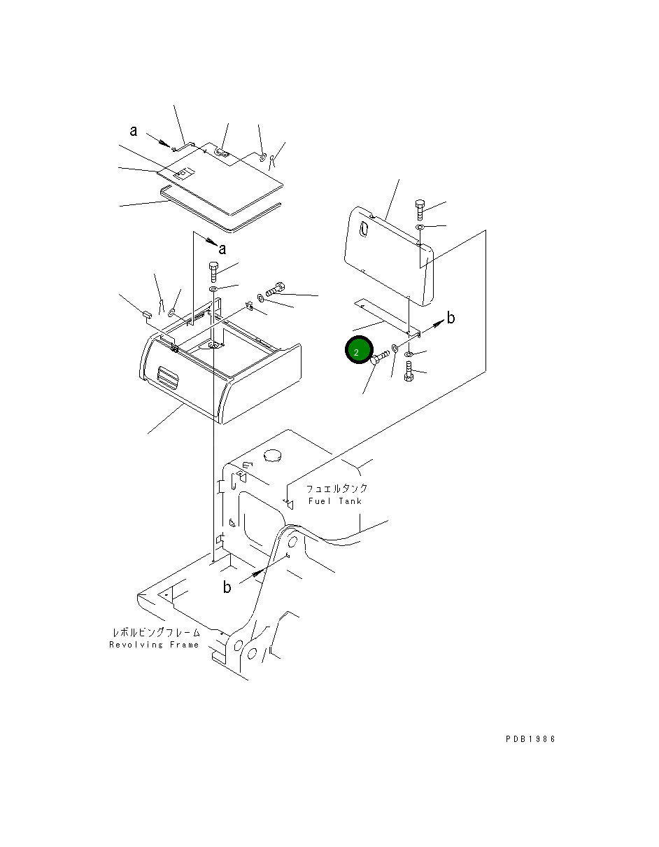 Кронштейн 20Y-54-29670 Komatsu