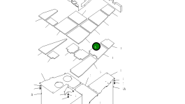 Лист 198-54-73141 Komatsu