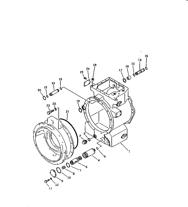 Корпус 134-15-38110 Komatsu