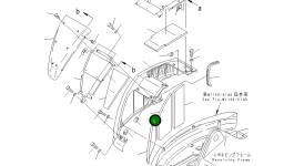 Лист 21Y-54-11940 Komatsu