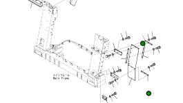 Кронштейн 561-95-85190 Komatsu