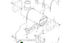Кронштейн 6217-11-5310 Komatsu