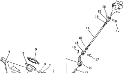 Кронштейн 20S-967-1240 Komatsu