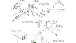 Кронштейн 569-61-85550 Komatsu