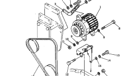 Кронштейн 6631-21-6313 Komatsu