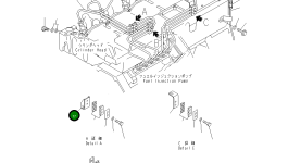 Кронштейн 6734-71-5740 Komatsu