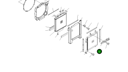 Кронштейн 21W-03-41331 Komatsu