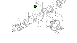 Корпус 421-22-23110 Komatsu