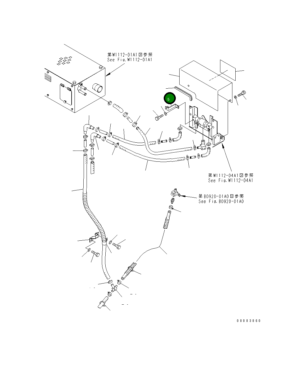 Кронштейн 20Y-977-2340 Komatsu
