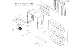 Лист 428-Z84-2190 Komatsu