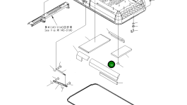 Лист 208-54-73150 Komatsu
