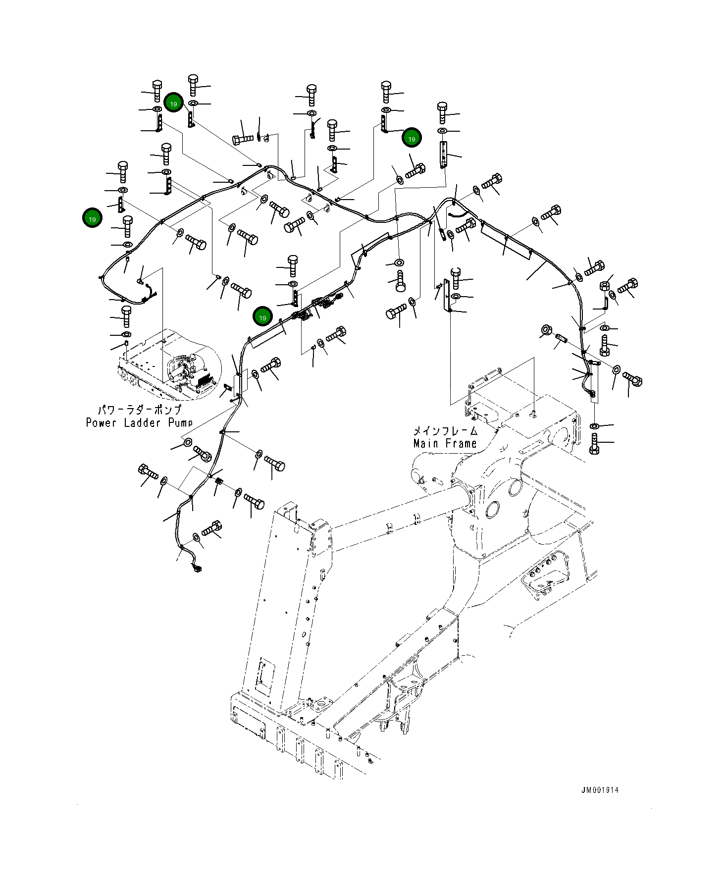 Кронштейн 561-97-82170 Komatsu