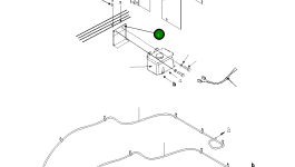 Кронштейн 207-06-71810 Komatsu